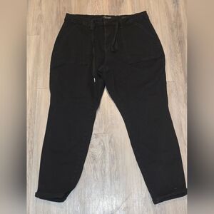 Judy Blue Black Women Joggers 18w
